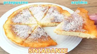 Przepyszny omlet z jabłkiem 🍏 Delicious apple omelette 🍏 quick, warm breakfast or dinner