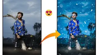 Creative Photo Editing In Picsart | Lightroom Blue Tone Retouching | SV CREATIVE