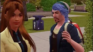 The Sims 3 Универ #3 Она стала бомжом
