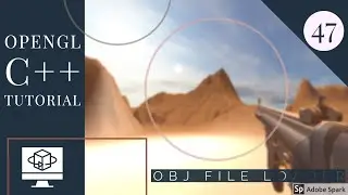 OpenGL/C++ 3D Tutorial 47 - OBJ file loader! (Load 3D Models!) | Part 3