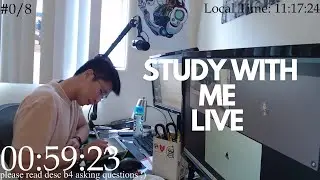 Study With Me Live Pomodoro 60/10🦍🌱