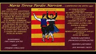 MARIA TERESA PARDOS .  JOTAS ARAGONESAS . 1990 .
