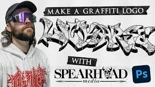 HOW TO: Graffiti/Hardcore Punk Logo - [Photoshop Tutorial] 2021