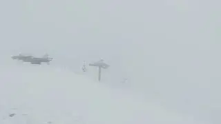 Шимбулак в облаке