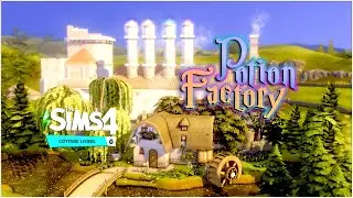 Potion🔮Factory💫 | NO CC | SHERK 2 | ( With Ambience Sound) THE SIMS 4 COTTAGE LIVING | BY RUSTICSIMS
