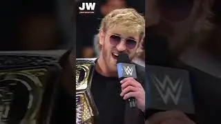 Do you like the new ring sponsor? 🔴 #wwe #smackdown #loganpaul