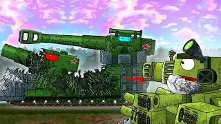 KV-44 vs. KARL-44. WE ARE FIGHTING AGAIN! The Soviet Monster Appears - Tank Academy