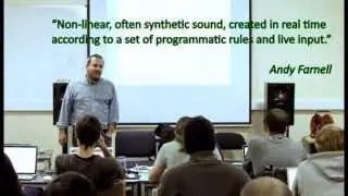 What is procedural audio? (Introduction to)