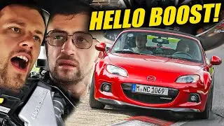 FINALLY! Supercharged Mazda MX-5 vs Traffic Jam! // Nürburgring