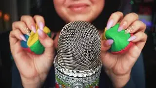 ASMR👂🏻Close up sleepy triggers for you 💜 (English)