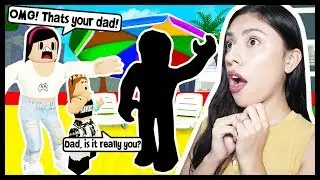 MY LITTLE SISTER MET HER REAL DAD & SHE HATES HIM! - Roblox Roleplay