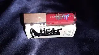 FENTY BEAUTY GLOSS BOMB HEAT |  HOT CHERRY 01 #fentybeauty #lipplumper #perfectpout #rihannalips