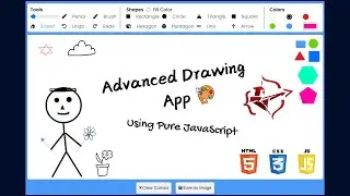 JavaScript Drawing App | Build a Canvas Paint App from Scratch