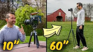 This Compact Tripod Does it All // Fotopro Free-1 Mini Tripod