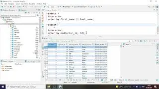 Курс по SQL. Урок 7. Сортировка строк с помощью order by.