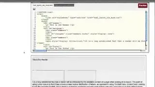 Web Page Design : HTML continued - visibility, display