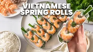 How to Make Authentic Vietnamese Pork and Shrimp Spring Rolls (Goi Cuon Recipe)