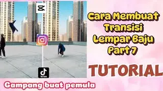 TRANSISI LEMPAR BAJU SIMPEL PART 7 TUTORIAL TIKTOK  | TUTORIAL TRANSISI