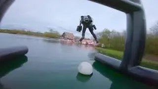 FPV Drone vs Jet Suit      Flying like Ironman!