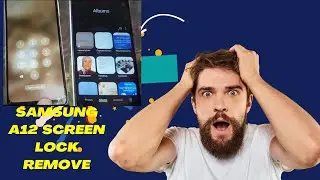 SAMSUNG A12 SCREEN LOCK REMOVE  WITHOUT DATA LOSS