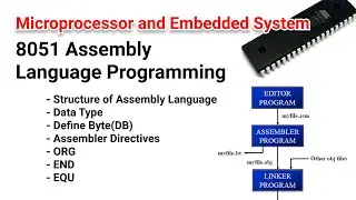 EE309 | Module VI | Class 7 | 8051 Assembly Programming | Data Type | Directives | KTU | EEE | S5