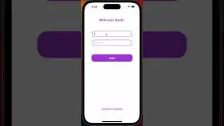 A Simple Login screen using SwiftUI(Demo) | Swiftui Tutorials