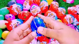 100 Yummy Kindar Surprise Eggs Toys Opening A Lot Of Kindar Joy  Chocolate asmar