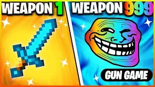 Fortnite - Troll Gun Game One Shot Gameplay (Creative Map)