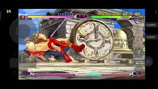Capcom vs Marvel 2 Redream Android Emulator (Ryu vs Hulk)