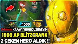 1000 AP BLITZCRANK!! 100,000K DAMAGE, COULD BE A Türkiye RECORD!!
