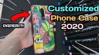 How to Make Your Own Phone Case *Doodle (Easy) | Diy For Beginners Phone Case |