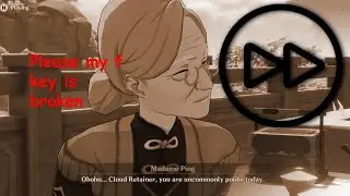 I really wish Genshin Impact let you skip the dialogue