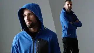 Snickers Workwear FlexiWork Fleece Hoodie 8041 DpHvAksLthc