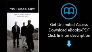 Download You Hear Me: Poems and Writing by Teenage Boys PDF