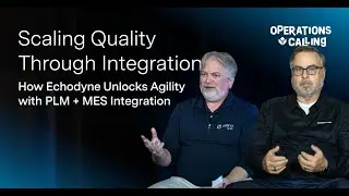 Scaling Quality Through Integration: How Echodyne Unlocks Agility with PLM + MES Integration