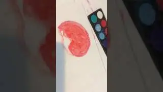 Painting Jellyfish on Old Floorboard