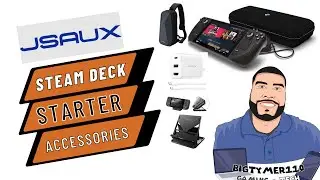 JSAUX Steam Deck Starter Accessories!  #Bigtymer110 #JSAUX