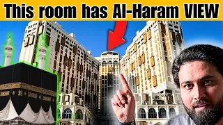24hrs infront of Masjid Al Haram in Makkah hotel, life’s best experience 🥹 Makkah Saudi Arabia