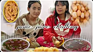 Pane pure challeng with two sisters2000 #https://youtube.com/@himalayanvillagevlogger..