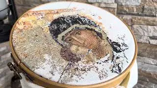 Про вишивку з Запоріжжя❤️ три оформлені роботи в Аполоні #crossstitch #вишивкахрестиком #теягувернер