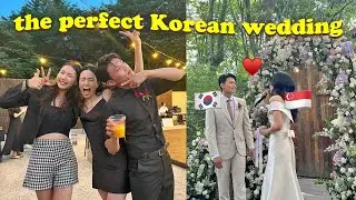 Back in KR! 🇰🇷 | International Wedding in Korea 👰‍♀️❤️🤵