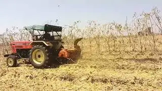vst Shakti tractor me shaktiman cutting machine ll shaktiman cutting machine ll