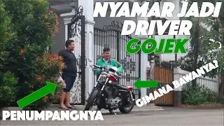 NYAMAR JADI DRIVER GOJEK, NAIK MOTOR GEDE NGANTERIN KE PELANGGAN (Social Experiment Indonesia)