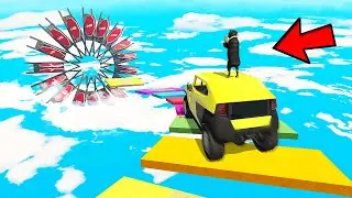 GTA 5: USING MY BIG BRAIN TO CLEAR THIS IMPOSSIBLE RACE!