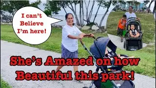 MY MOMS FIRST TIME SEEING KIDS EVENT ON EASTER IN AMERICA|mamalanlanvlogs