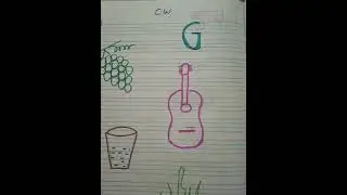 How to write capital letter G