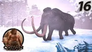 CONAN EXILES: THE FROZEN NORTH - Tannery Build! - EP16