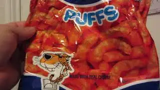 Cheetos Puffs Retro Packaging Review