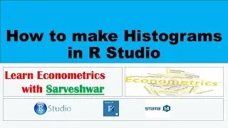 How to make Histograms in R Studio