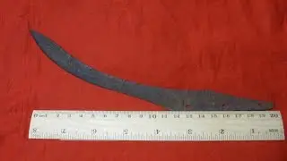 Находка на копе!  подскажите что это за интересный  изогнутый старый нож / Old knife